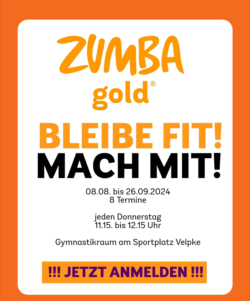 Zumba Gold 2024 08